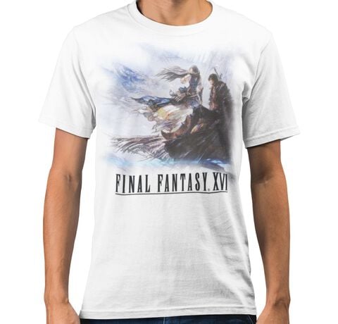 T-shirt Homme - Exclusivite Micromania Final Fantasy XVI - Blanc Taille M