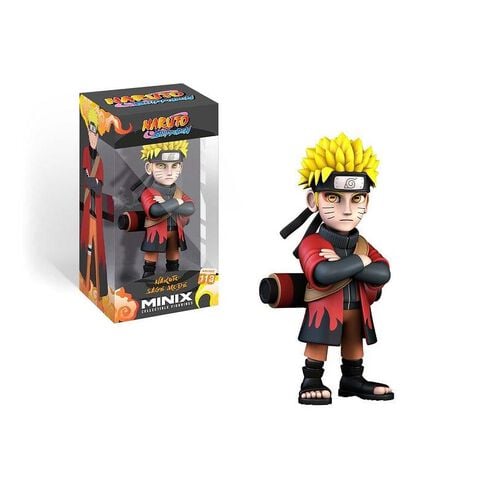 Figurine Minix 12 Cm - Naruto Shippuden - Naruto Avec Cape
