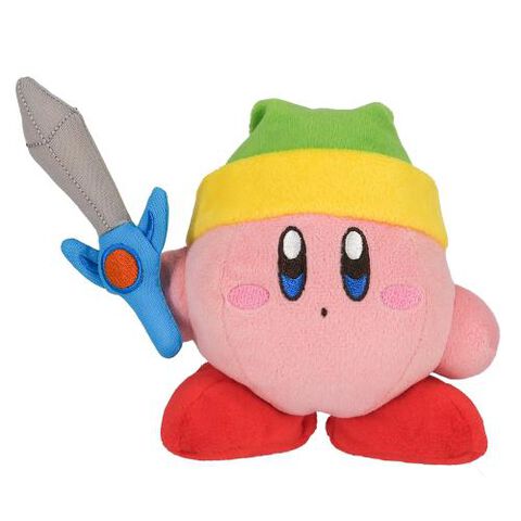 Peluche Nintendo - Kirby - Kirby Avec épée 12 Cm - NINTENDO