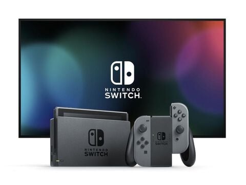Nintendo Switch Avec Une Paire De Joy-con Gris