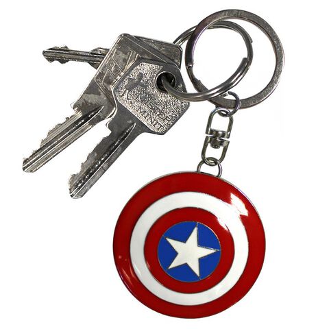 Porte-cles - Marvel - Captain America En 3d