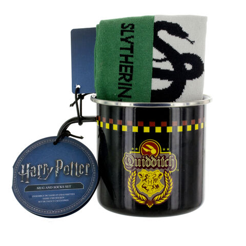 Coffret - Harry Potter - Mug Et Chaussettes Quidditch Assortiment (exclu Gs)