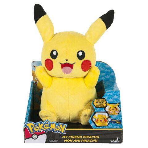 Peluche - Pokemon - Peluche à Fonction Pikachu 20cm - POKEMON