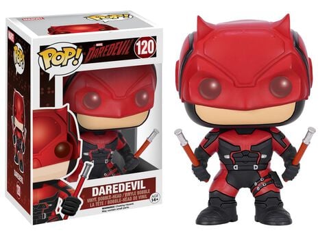 Figurine Funko Pop! N°120 - Daredevil - Daredevil Costume Rouge