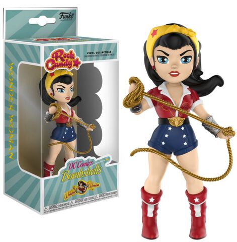 Figurine Rock Candy - Dc Bombshells - Wonder Woman