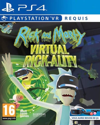 Rick And Morty Virtual Rick-ality Vr