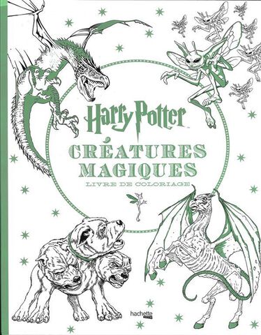 Livre - Harry Potter - Créatures Magiques Coloriage