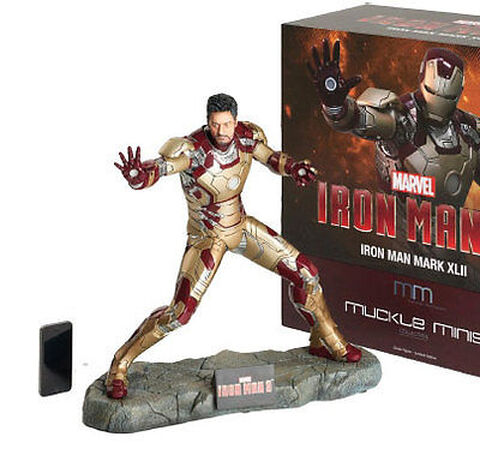 Statuette Muckle - Iron Man 3 - Iron Man Mark Xlii 52 Cm