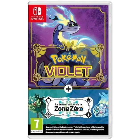 Pokemon Violet + Pass D'extension  Le Trésor Enfoui De La Zone Zéro