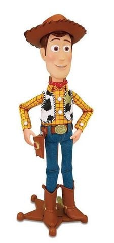 Figurine Signature - Toy Story - Shérif Woody Parlant (fr)