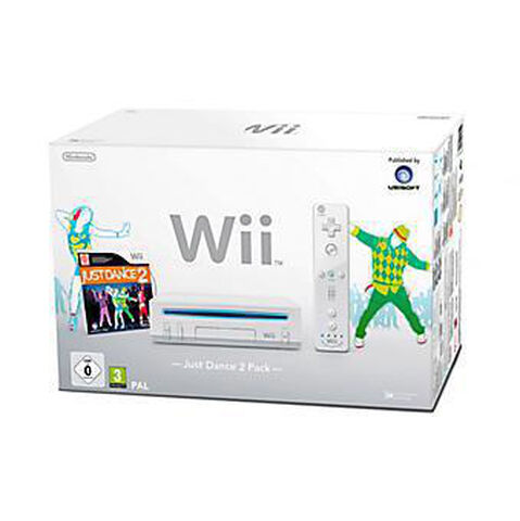 Nintendo Wii Blanche Just Dance 2