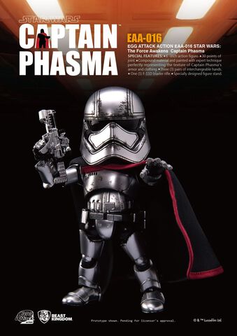 Figurine Egg Attack - Star Wars - Captain Phasma Ep.vii