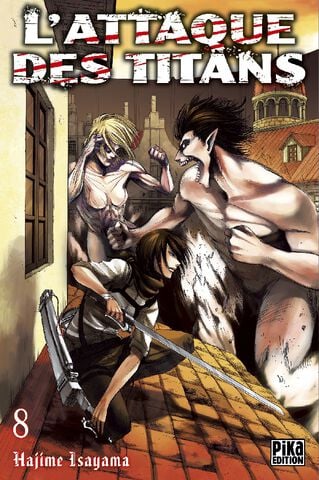 Manga - L'attaque Des Titans - Tome 08
