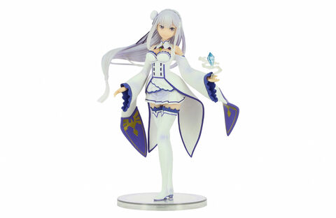 Figurine Ichibansho - Re:zero - Emilia (story Is To Be Continued)