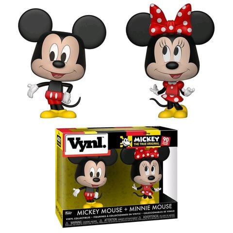 Figurine Vynl - Disney - Twin Pack Mickey Et Minnie