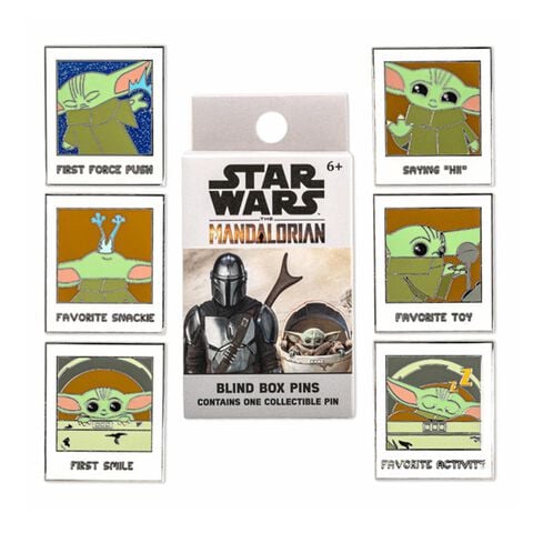 Loungefly Pins - Star Wars - The Child Blind Pins Set - Csk