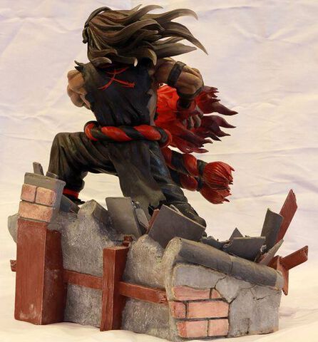 Statuette - Street Fighter - Diorama Evil Ryu Eu Exclusive 34 Cm