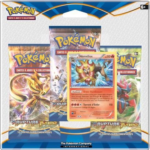 Cartes - 3pack Pokémon Xy Rupture Turbo