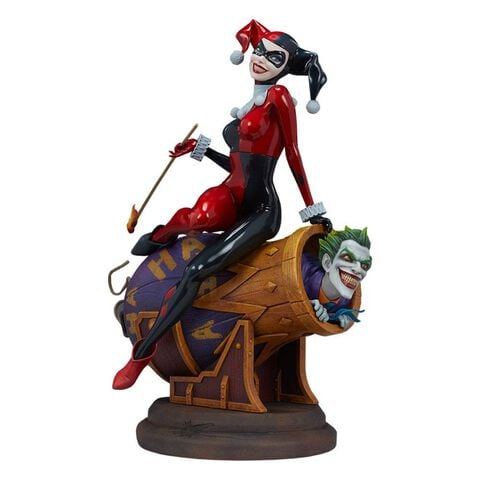 Statue - Dc Comics - Harley Quinn And The Joker 35 Cm
