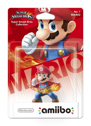Figurine Amiibo N°1 Smash Mario - DIVERS