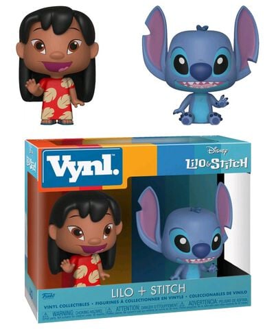 Figurine Vynl - Lilo Et Stitch - Twin Pack Lilo Et Stitch