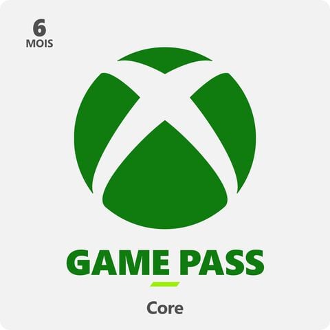Xbox Game Pass Core 6 Mois