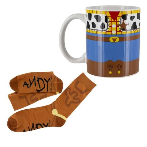 Coffret - Toy Story - Mug Woody Et Chaussettes