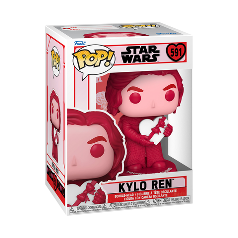 Figurine Funko Pop! N°591 - Star Wars : Valentines S3 - Kylo Ren