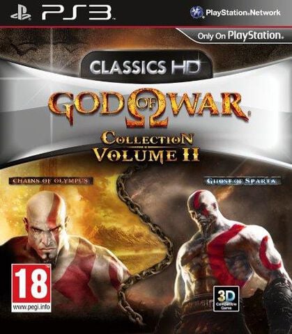 God Of War Collection 2  (sparta + Chain Of Olympus)