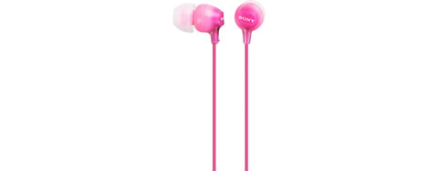 Ecouteurs intra-auriculaires roses avec micro SONY MDR-EX15AP