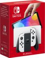 Nintendo Switch (modèle Oled) Avec Station D'accueil Et Manettes Joy-con Blanche