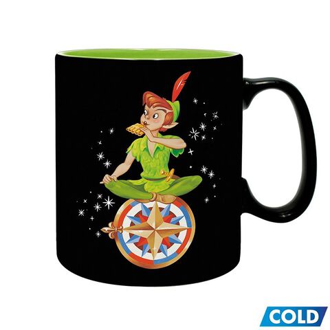 Mug - Disney - Heat Change Peter Pan Neverland 460 Ml