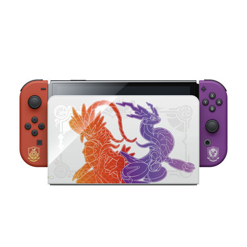Nintendo Switch (modèle Oled) édition Limitée Pokemon Ecarlate Et Pokemon Violet