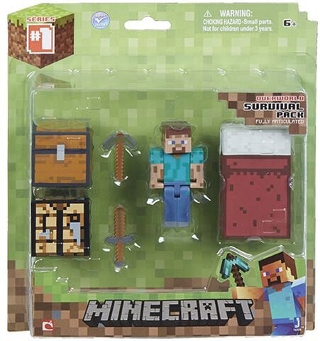 Figurine - Minecraft - Coffret De Survie