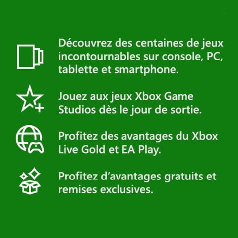 Xbox Ultimate Game Pass 1 Mois