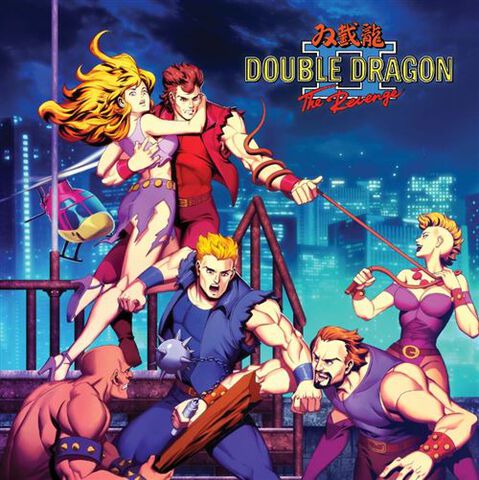 Vinyle Double Dragon I & II Billy Edition Blue