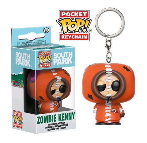 Porte-cles Funko Pop! - South Park - Kenny Zombie