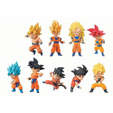 Figurine Mystere Wcf - Dragon Ball - Goku Spécial 9 Versions