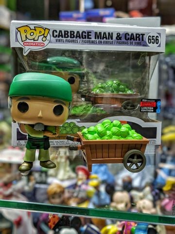Figurine Funko Pop! N° 656 - Avatar Le Dernier Maitre De L'air - Cabbage Man & C