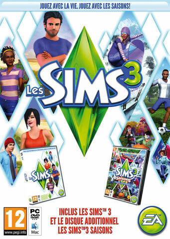 Bipack Les Sims 3 + Les Sims 3 Seasons