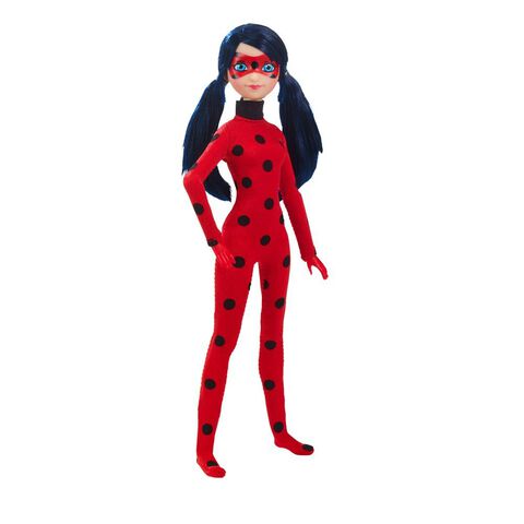 BANDAI Miraculous Ladybug - Poupée mannequin 26 cm : Chat Noir