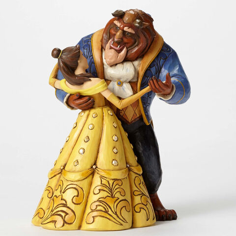 Statuette Disney Tradition - La Belle Et La Bete - Dance 25ème Anniversaire
