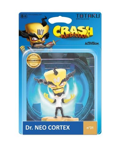 Figurine Totaku - Crash Bandicoot - Dr Neo Cortex (exclu Gs)