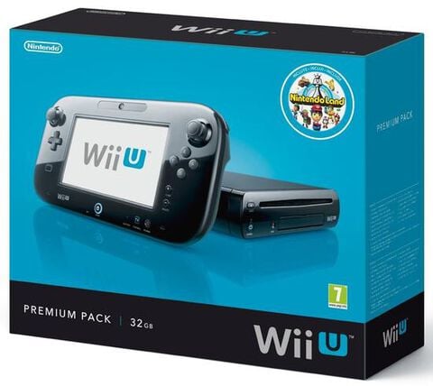 Nintendo Wii U Pack Premium Nintendo Land 32 Go Noir