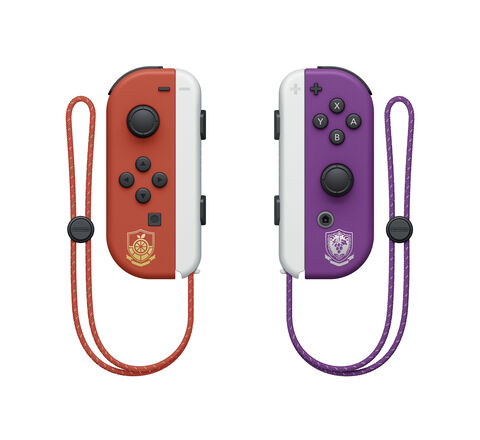 Nintendo Switch (modèle Oled) édition Limitée Pokemon Ecarlate Et Pokemon Violet