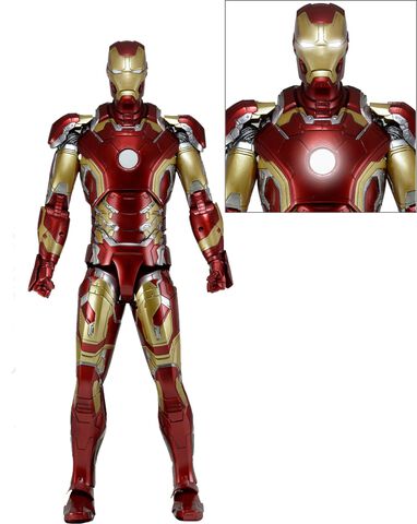 Figurine - Iron Man Avengers: Age Of Ultron Mark 43 - 1/4 Action Figure Led