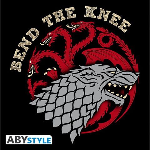 T-shirt - Game Of Thrones - Bend The Knee Taille M