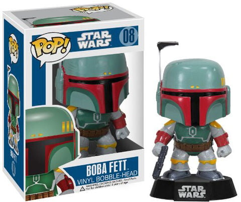 Figurine Funko Pop! N°08 - Star Wars - Boba Fett