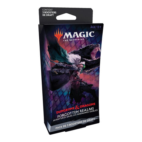 Pack 3 Booster  - Magic The Gathering - Draft Forgotten Realms