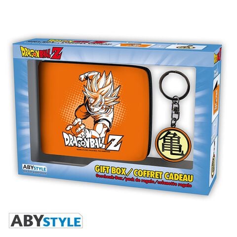 Coffret - Dragon Ball - Portefeuille + Porte-clés Goku